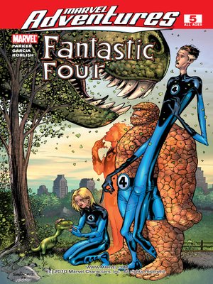 cover image of Marvel Adventures Fantastic Four, Issue 5